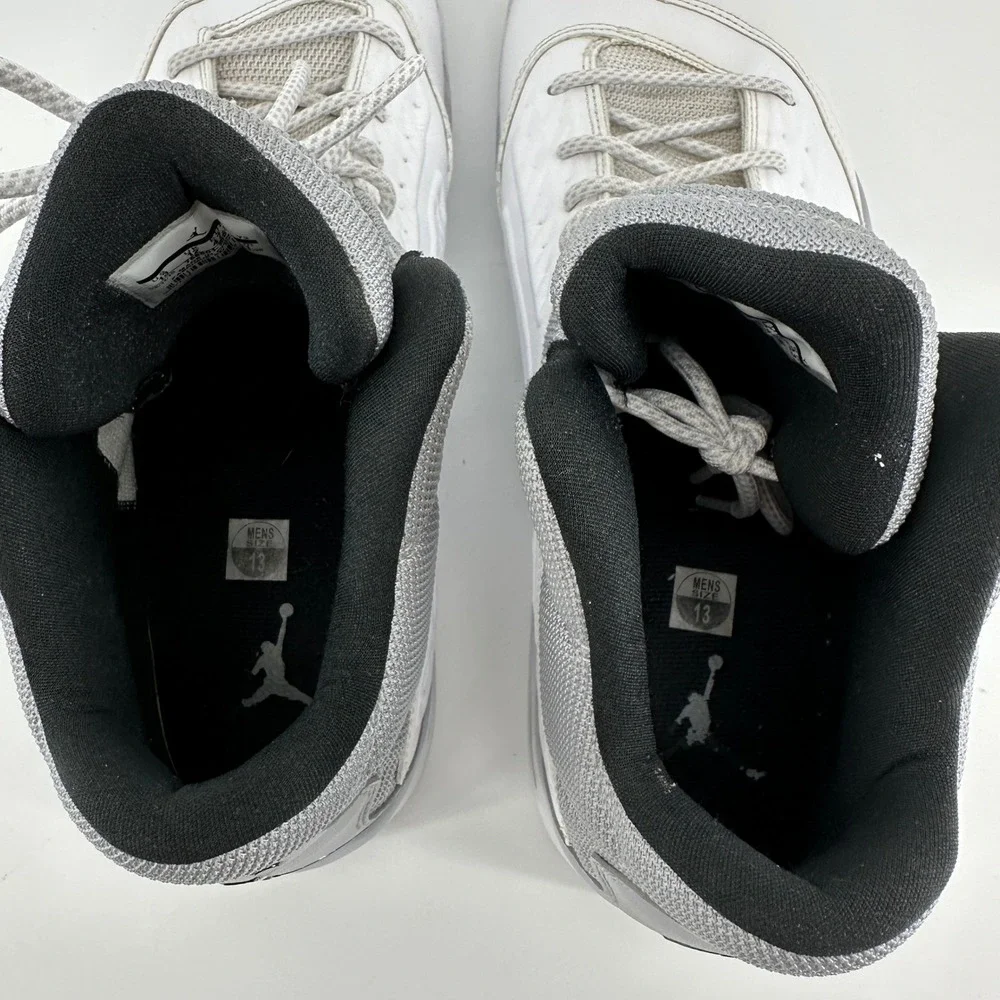 Jordan B. Fly White Wolf Grey Basketball Shoes 881444-003 Mens 13